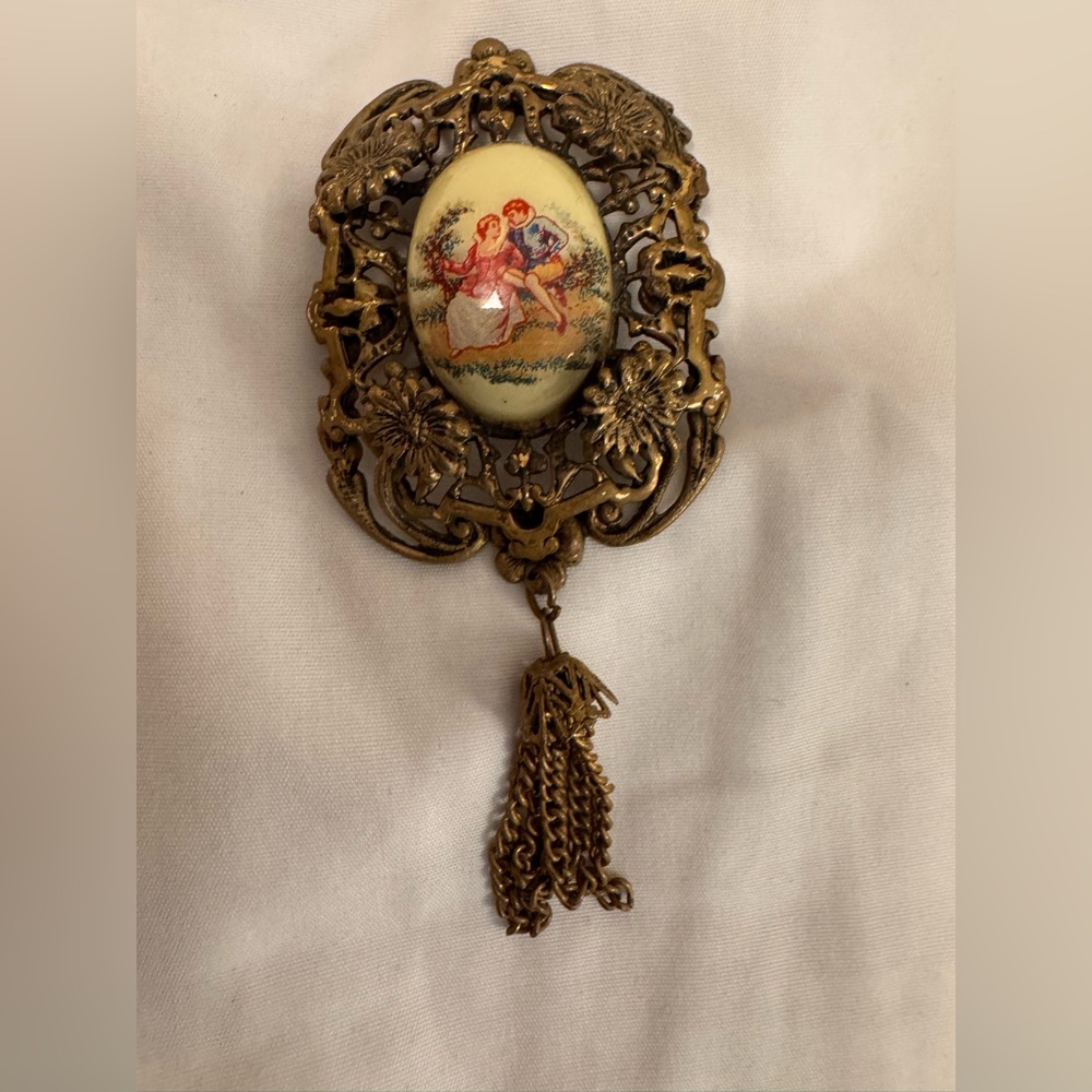 Antique limoge pin